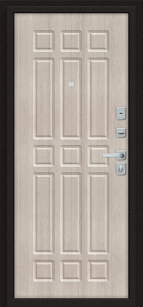 Товар Дверь Любо Мини/BChrome Антик Медный/Cappuccino Melinga BR6221