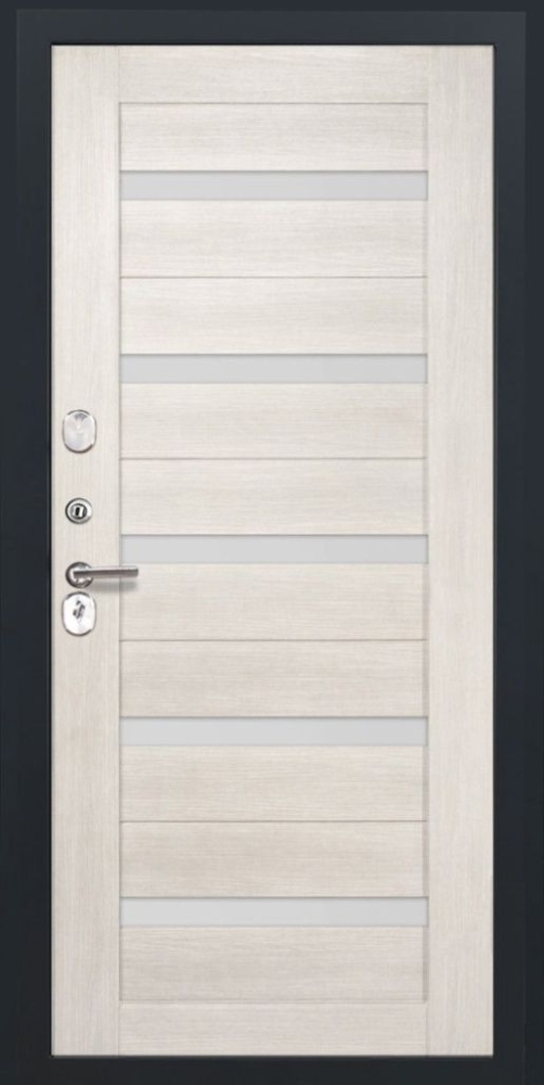 Товар Дверь ДвериПРО Модель L-49 СБ-1 (ст. белое, 16мм, беленый дуб) DPRO195816