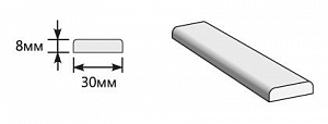 Товар Притворная планка 2000x30x8 BRK3792