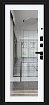 Дверь Флэт/SBlack Black Shell/White Silk BR6170 фото