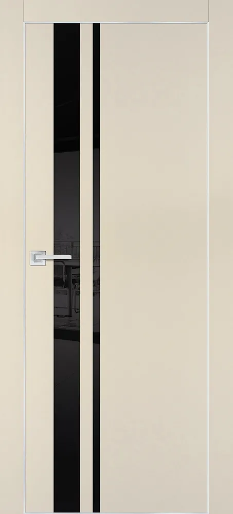 Фото Межкомнатная дверь PX-16  AL кромка с 4-х ст. Бежевый матовый